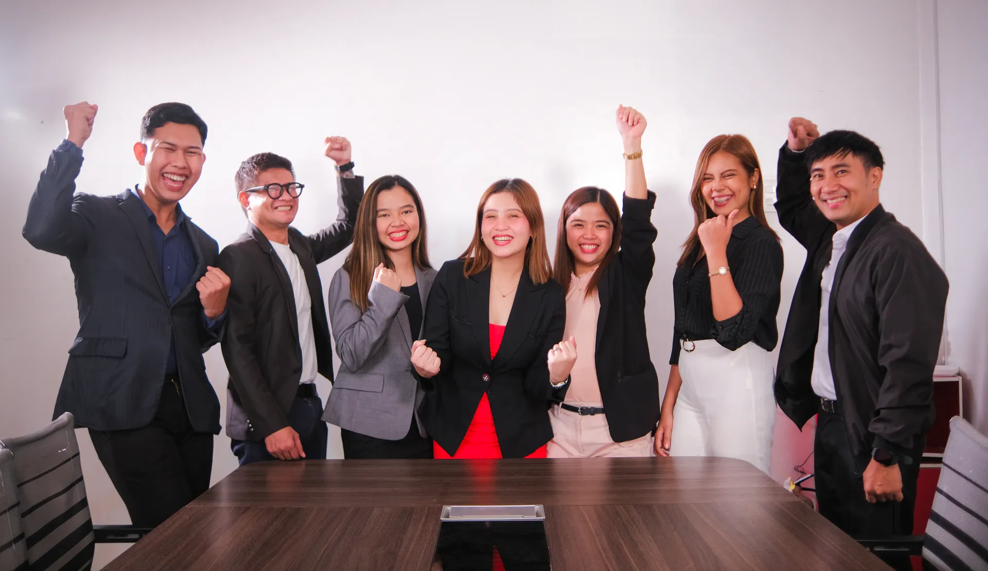 Professional team collaboration